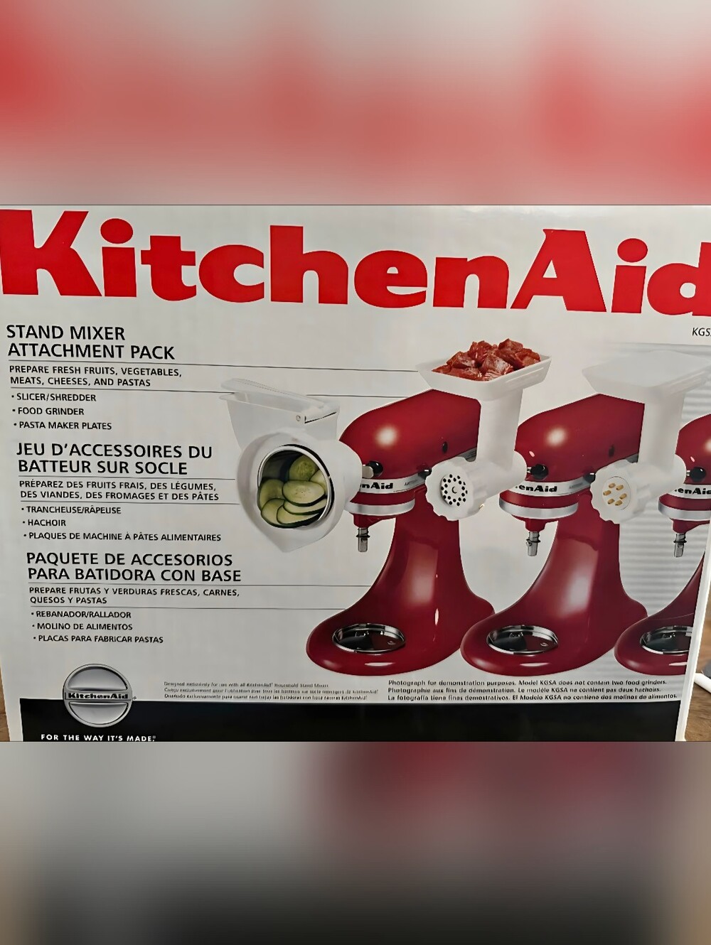 KitchenAid Stand Mixer Attachment Set